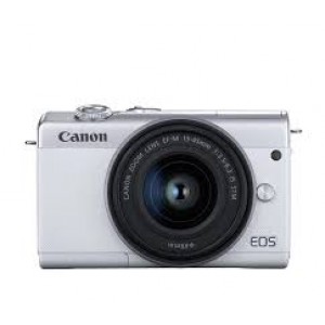 Canon EOS M200 White with EF-M15-45mm